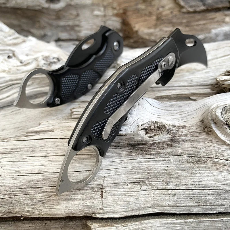 Karambit Knife,Stainless Steel Hunting,Camping,Fishing foldable knife