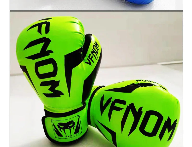 6/12Oz Professional Boxing Gloves