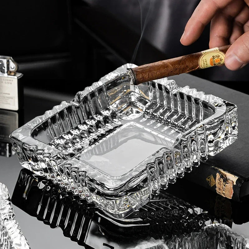 Nordic Style Bar Crystal Ashtray